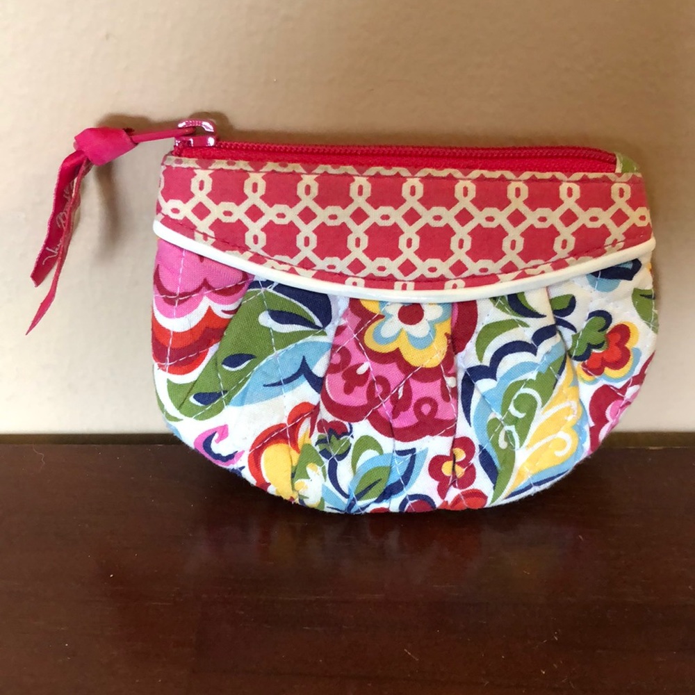 Vera Bradley coin purse in Hope Garden